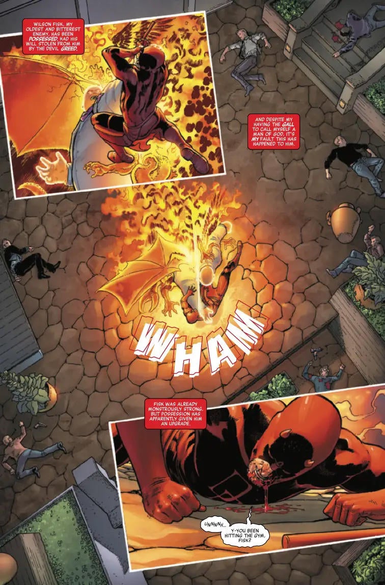 Daredevil Faces Demon-Possessed Kingpin In New Marvel Preview