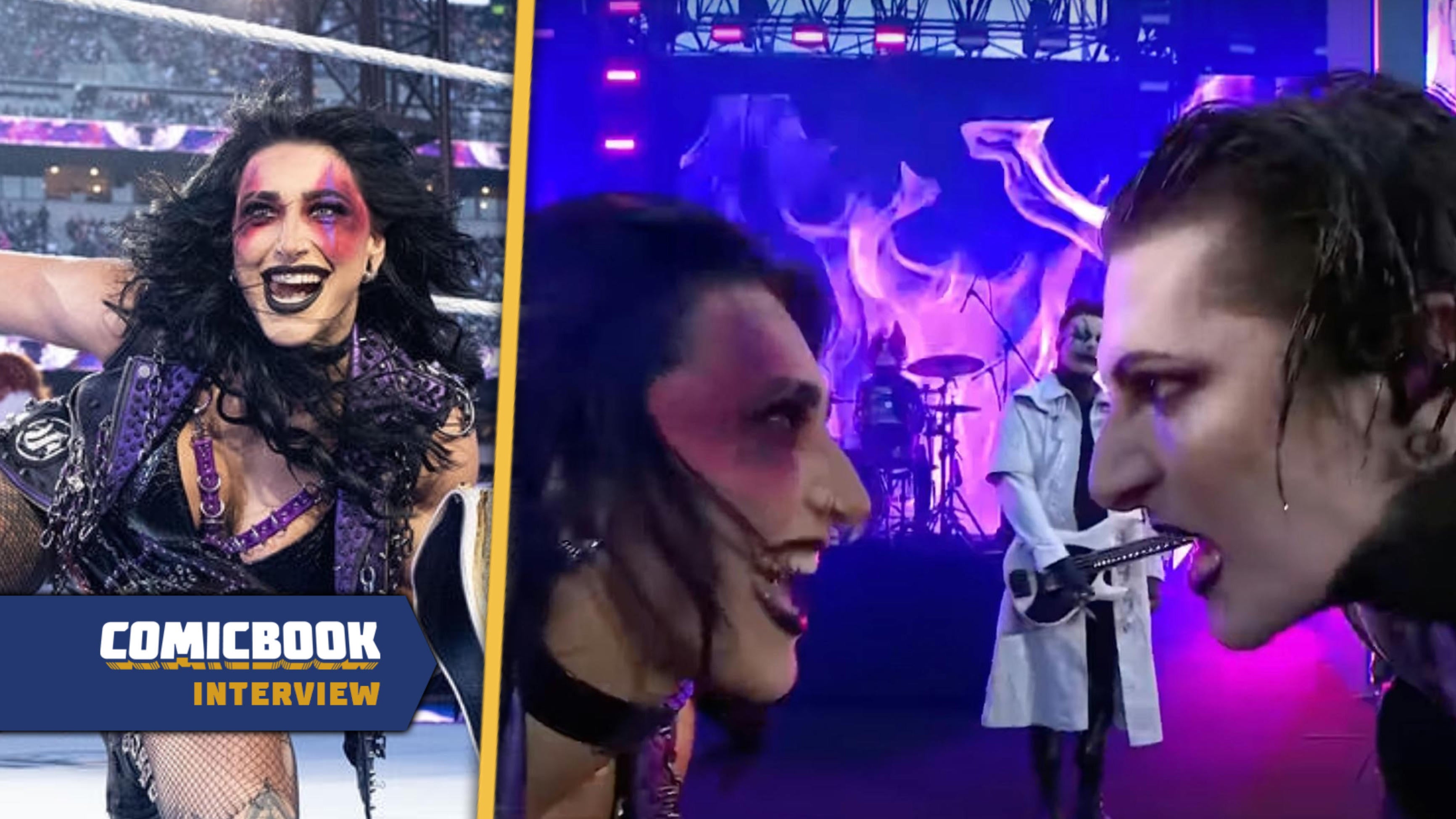 Rhea Ripley Reveals How Motionless in White Performing at WrestleMania 40 Came Together