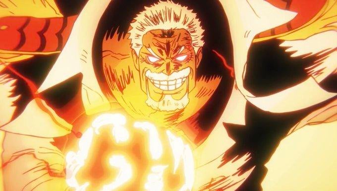 One Piece достигает пика анимации благодаря воздействию Гарпа на галактику: смотрите