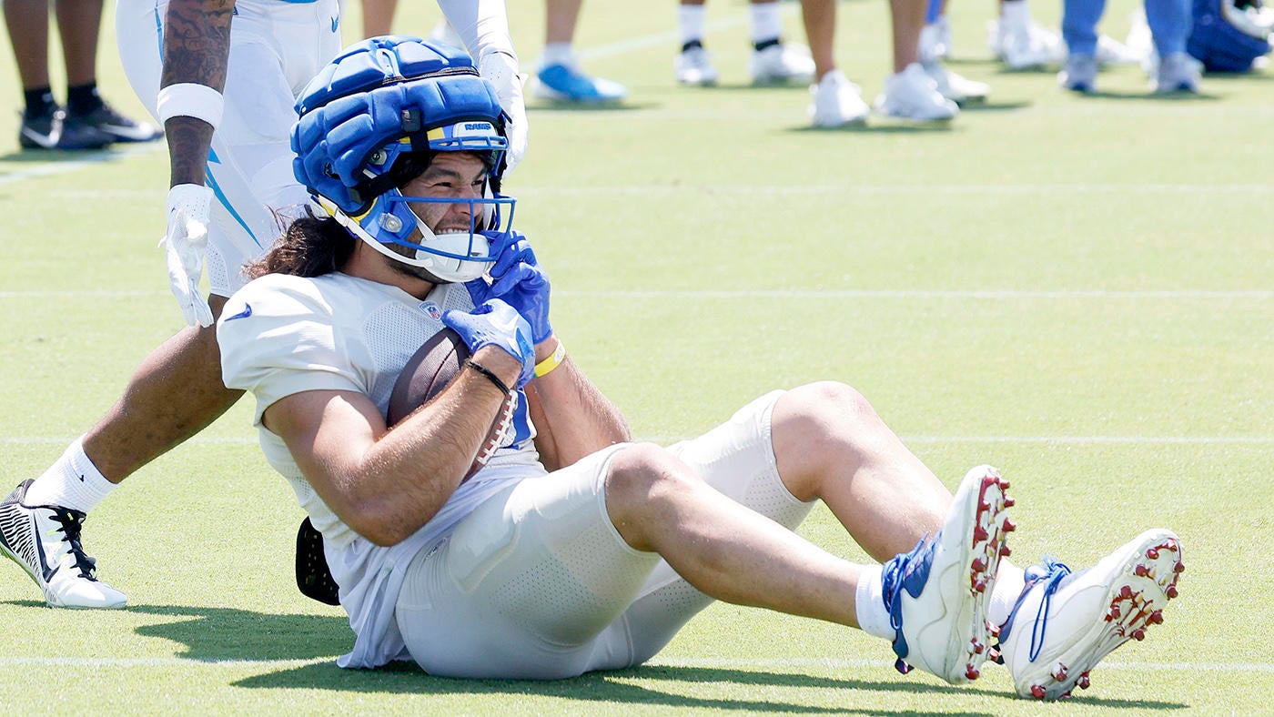 2024 NFL training camp injuries: Puka Nacua week-to-week with knee injury; Panthers rookie WR also hurt