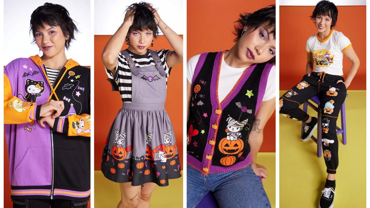 Hello Kitty и друзья получили коллекцию Хэллоуина на Hot Topic