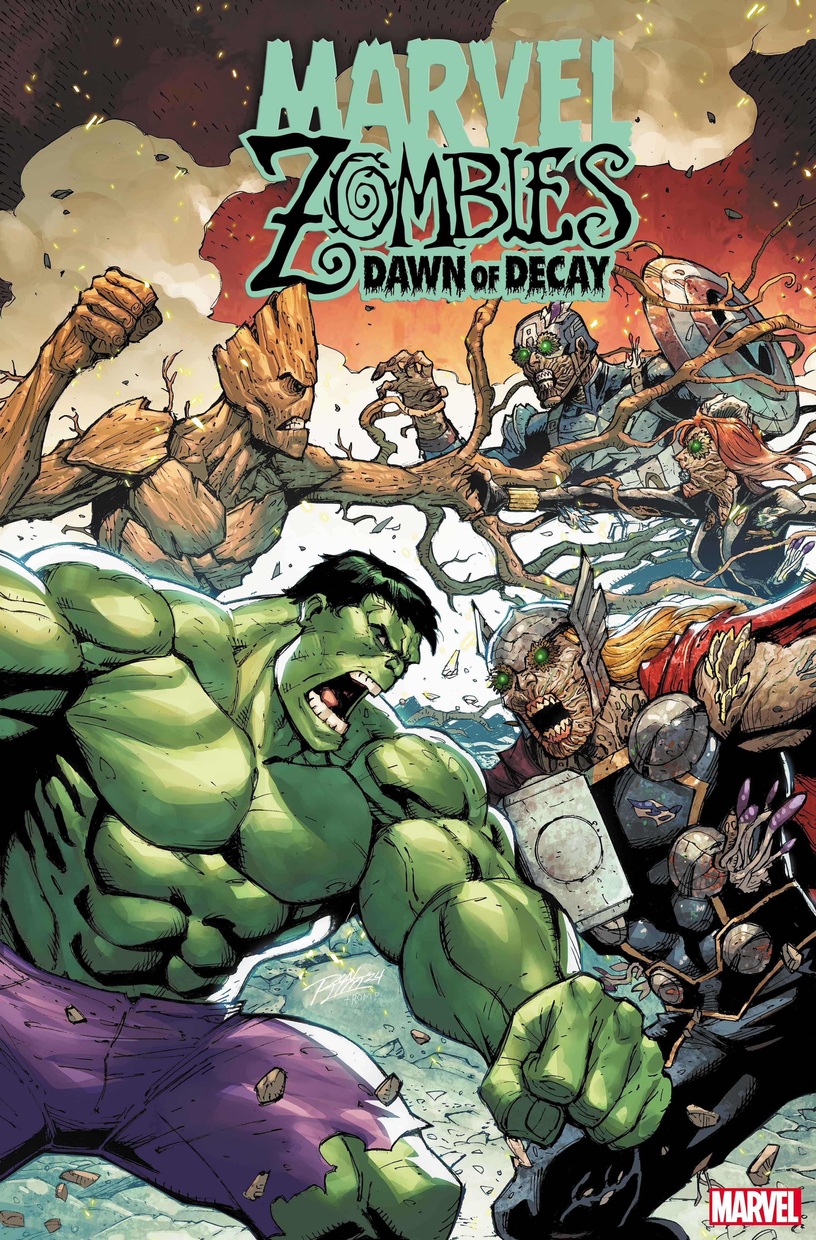 Halloween: Hulk and Groot Get Marvel Zombies Spinoff Comic