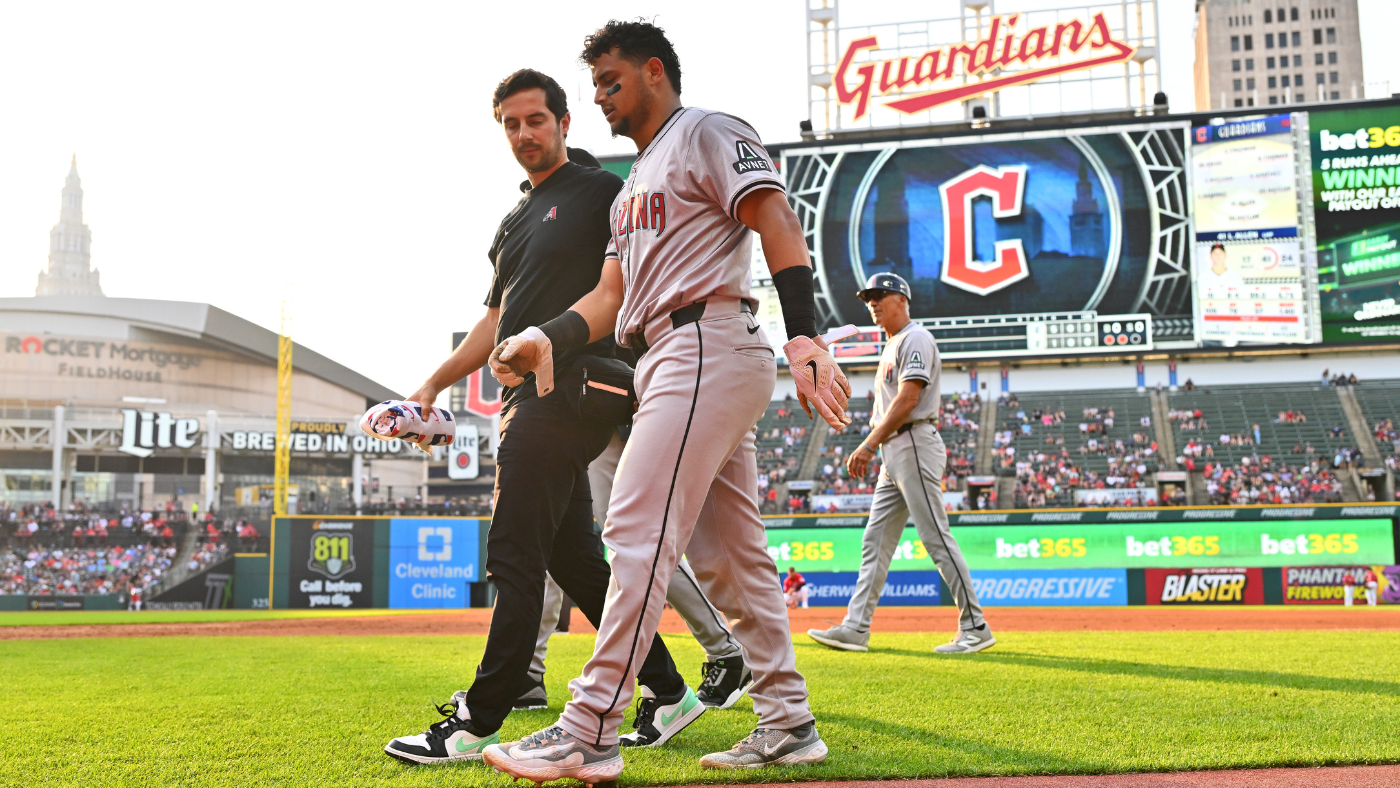 Gabriel Moreno injury: Diamondbacks catcher leaves game vs. Guardians with strained groin