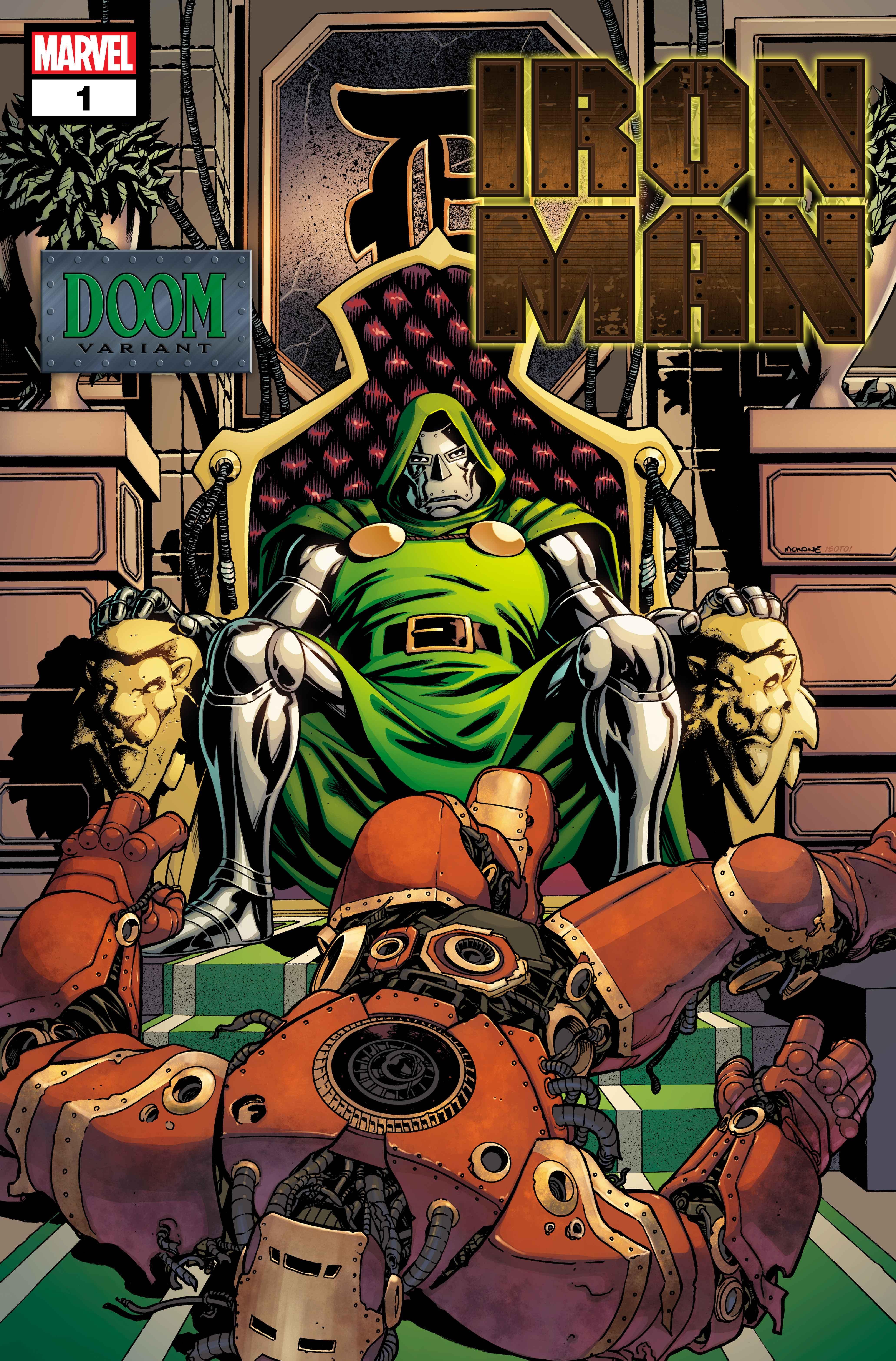 Doctor Doom Conquers the Marvel Universe on New Variant Cover Series