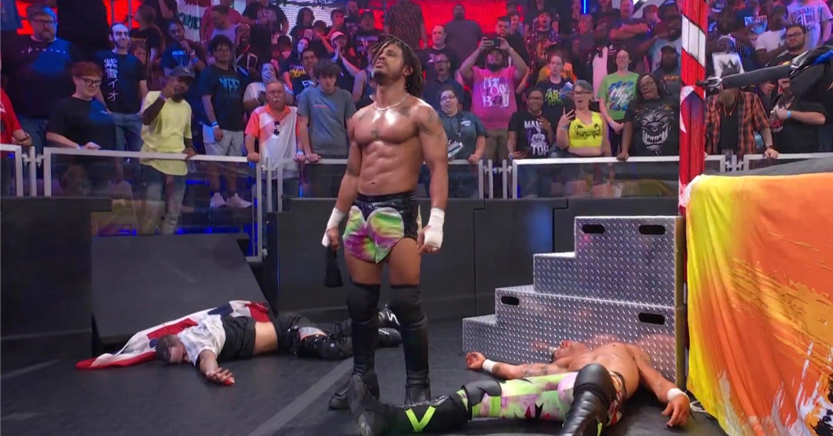 WWE's Wes Lee Brutally Attacks The Rascalz in Shocking Heel Turn at NXT Great American Bash