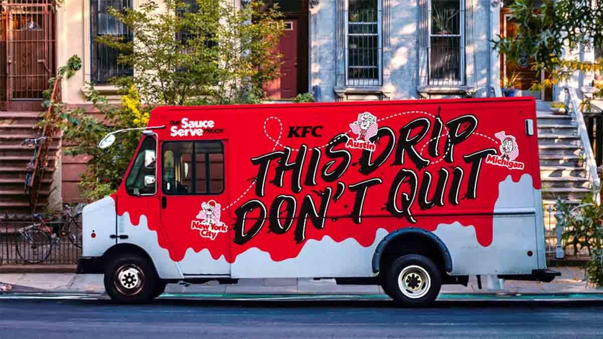 KFC Launches Three New Saucy Nuggets Flavors, Rolls Out "Sauce Serve Truck"