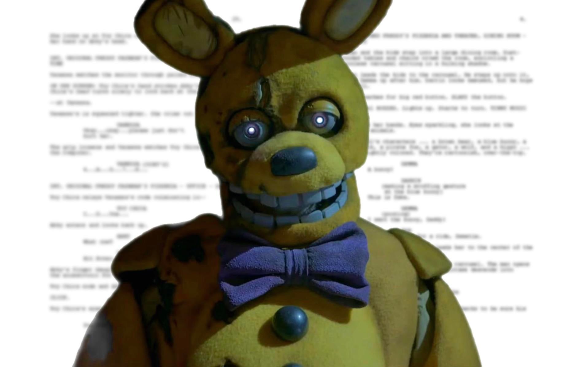 Четыре страницы сценария Five Nights at Freddy's 2 были опубликованы, но три — фейк