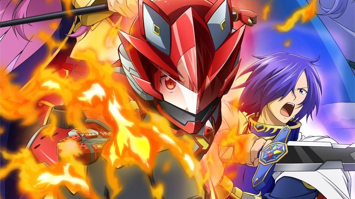 Its Power Rangers Meets Isekai In New Red Ranger Anime Series