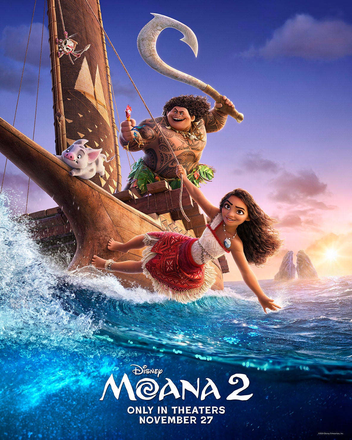 Moana 2 Trailer Released at D23