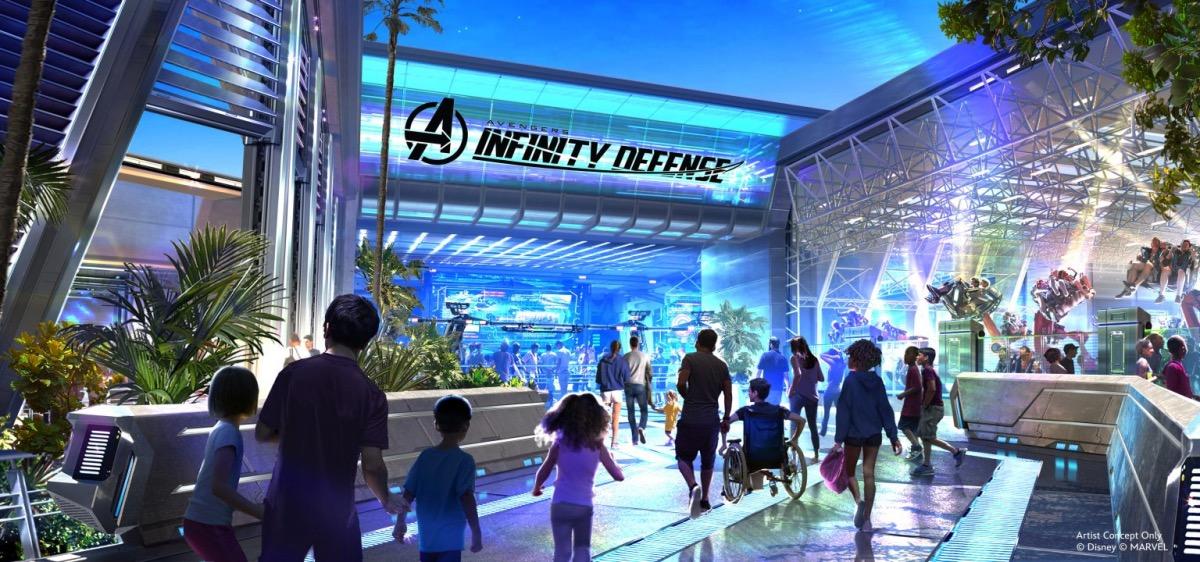 New Marvel Avengers: Infinity Defense Ride Announced for Disneyland