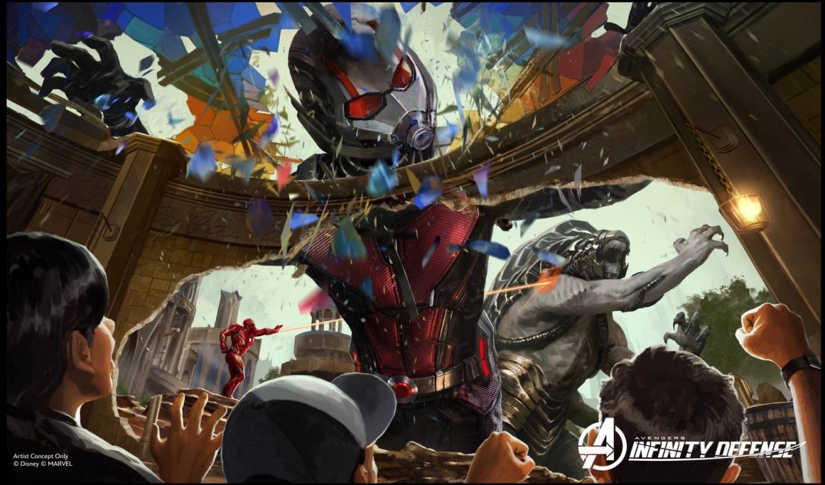 New Marvel Avengers: Infinity Defense Ride Announced for Disneyland