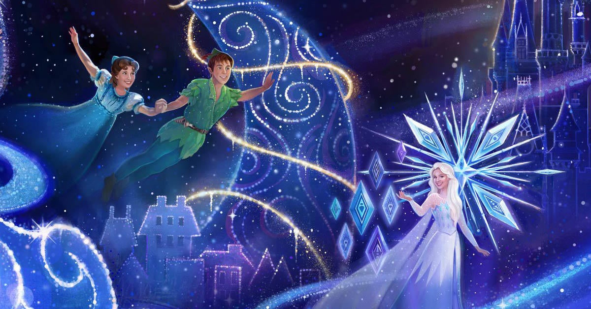 New "Disney Starlight" Parade Coming to Magic Kingdom Featuring Encanto, Peter Pan, Frozen, and More