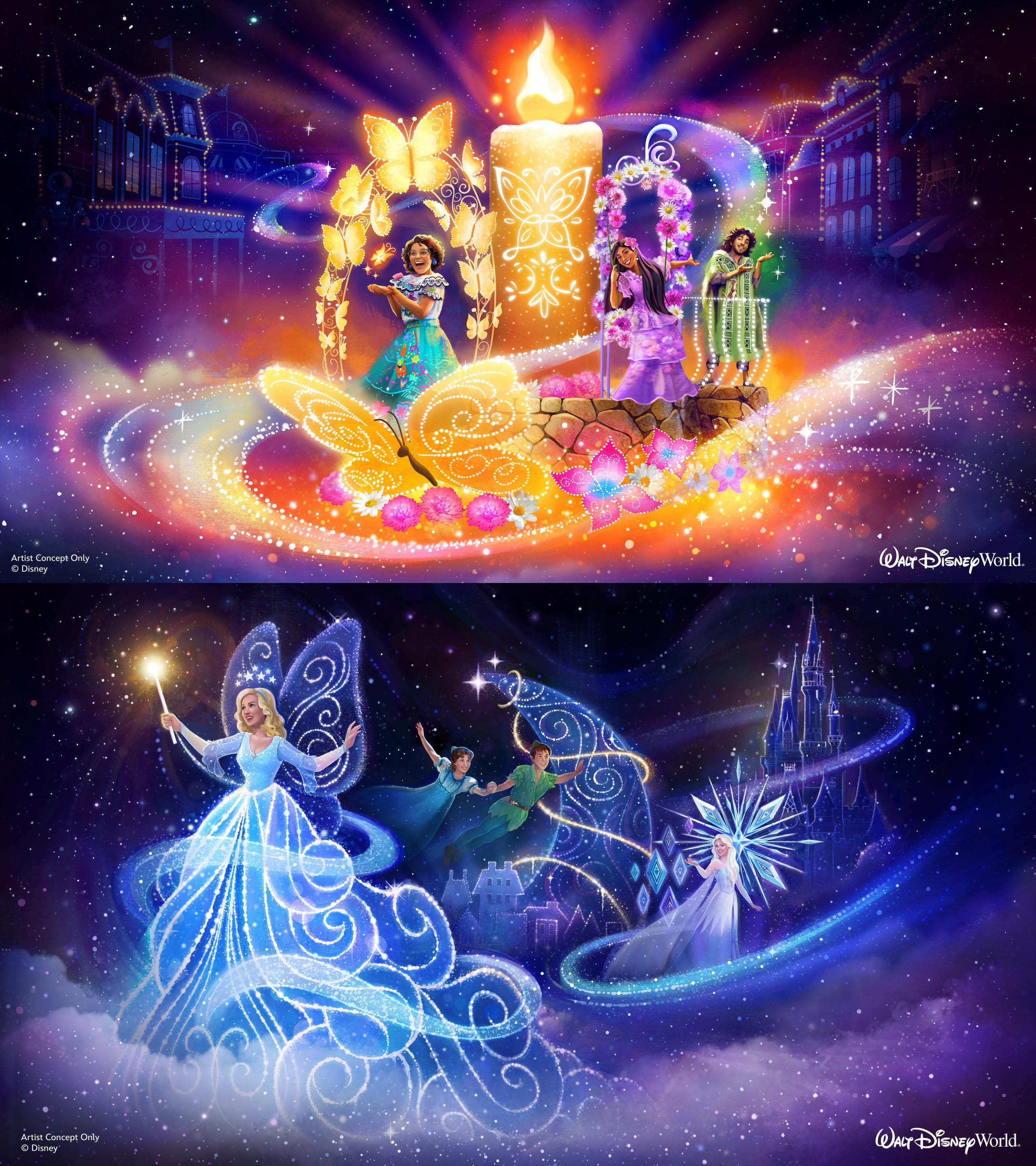 New "Disney Starlight" Parade Coming to Magic Kingdom Featuring Encanto, Peter Pan, Frozen, and More