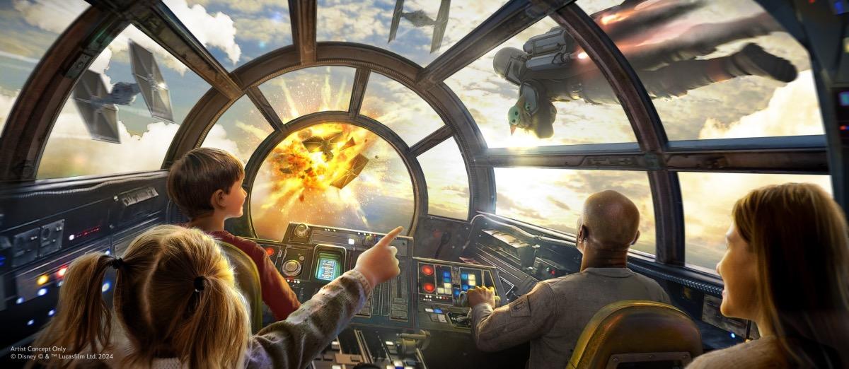 The Mandalorian and Grogu to Fly into Star Wars: Galaxy's Edge Ride