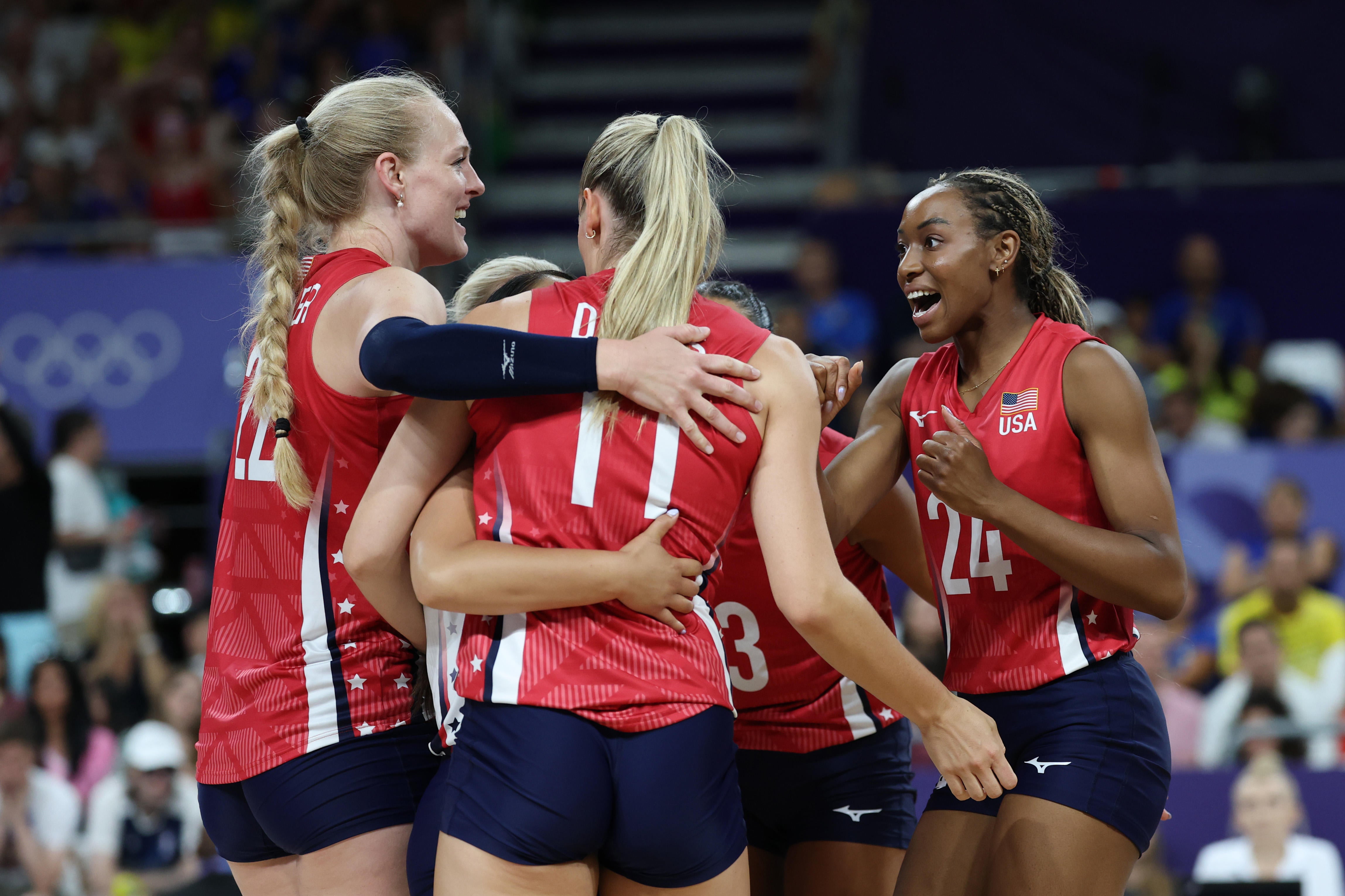 Taking a look at USA's Silver Medal win in Women's Volleyball Stream of