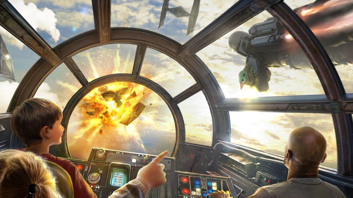 The Mandalorian and Grogu to Fly into Star Wars: Galaxy's Edge Ride