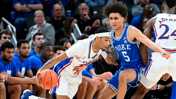 NCAA Basketball: Duke at Kansas