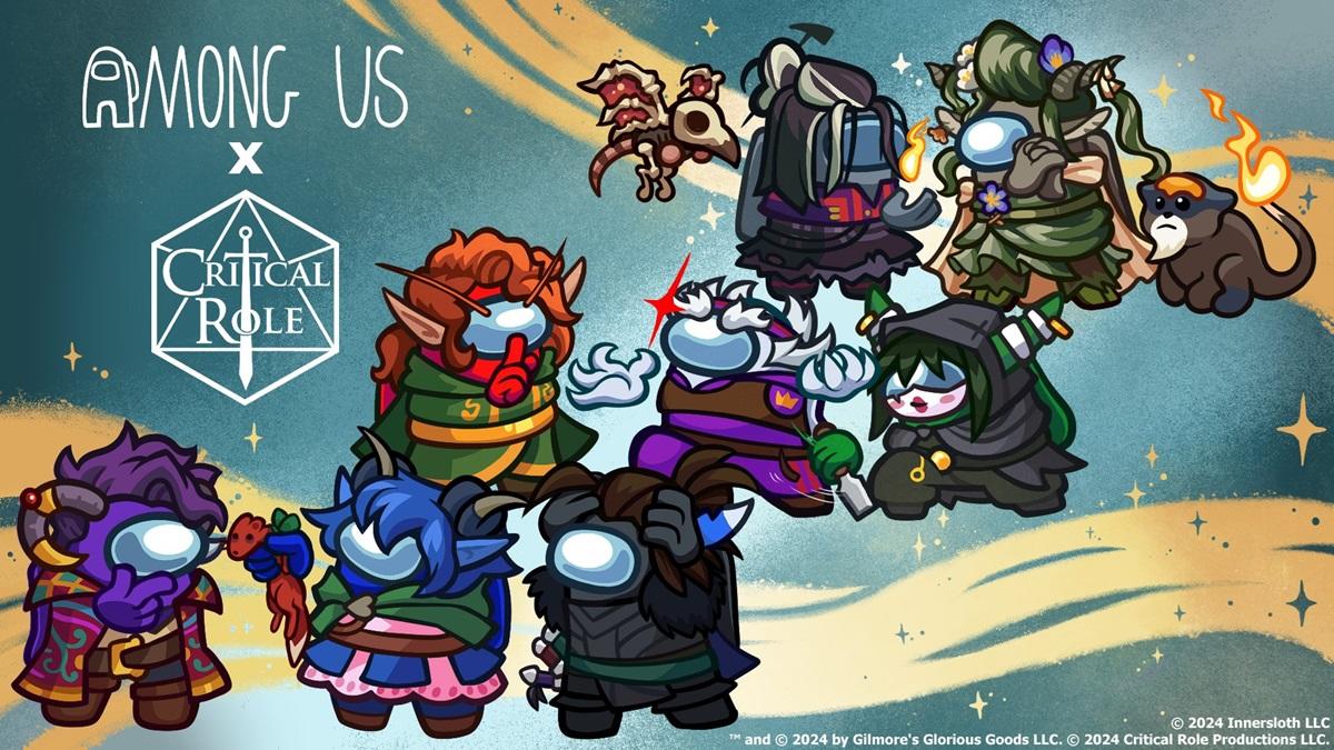 Among Us Announces Critical Role Collaboration