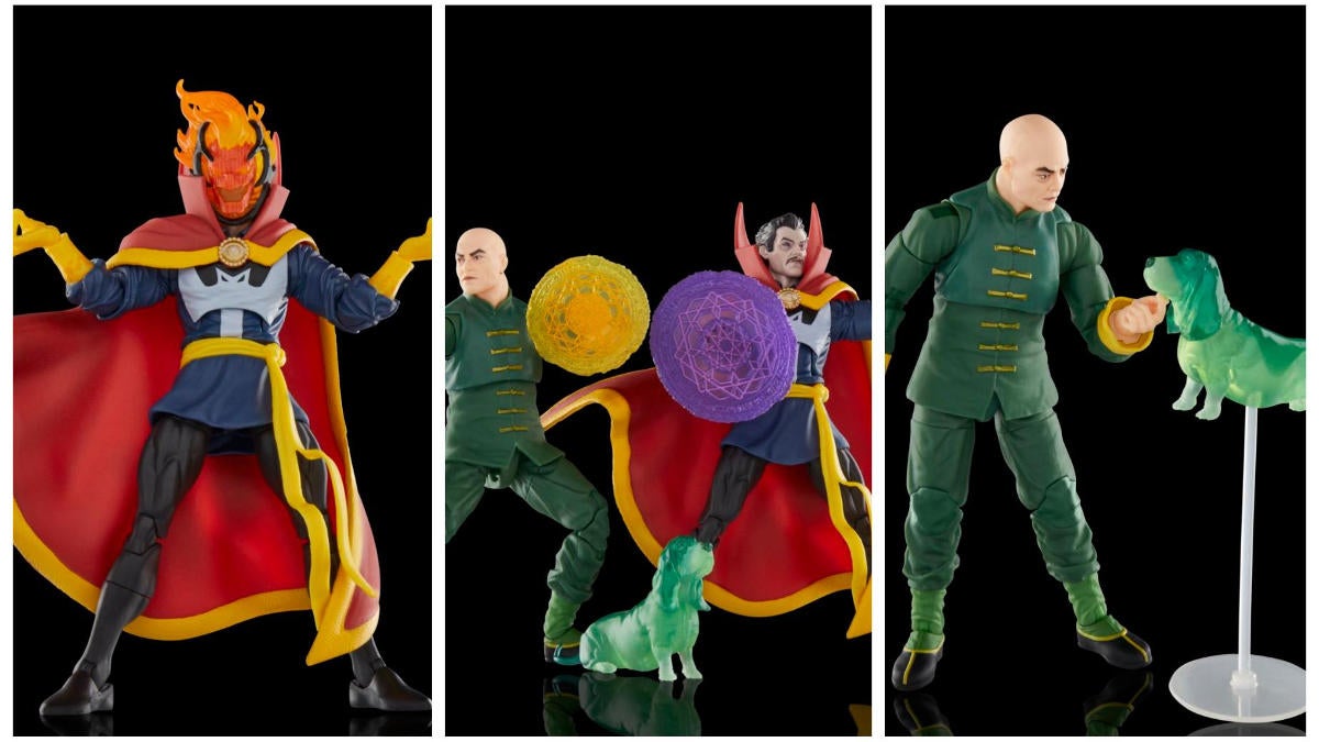 Marvel Legends Doctor Strange, Wong, and BATS Multipack Exclusive Drops August 15th