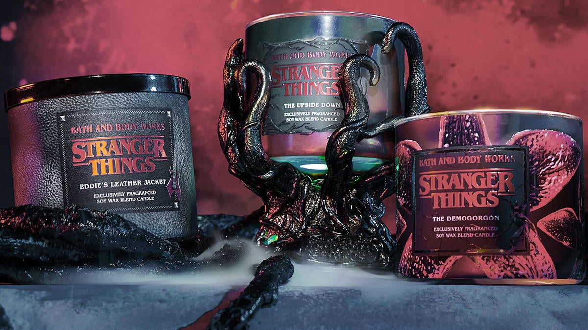 Коллекция Stranger Things в Bath & Body Works пополнилась новыми ароматами, пьедесталами и многим другим