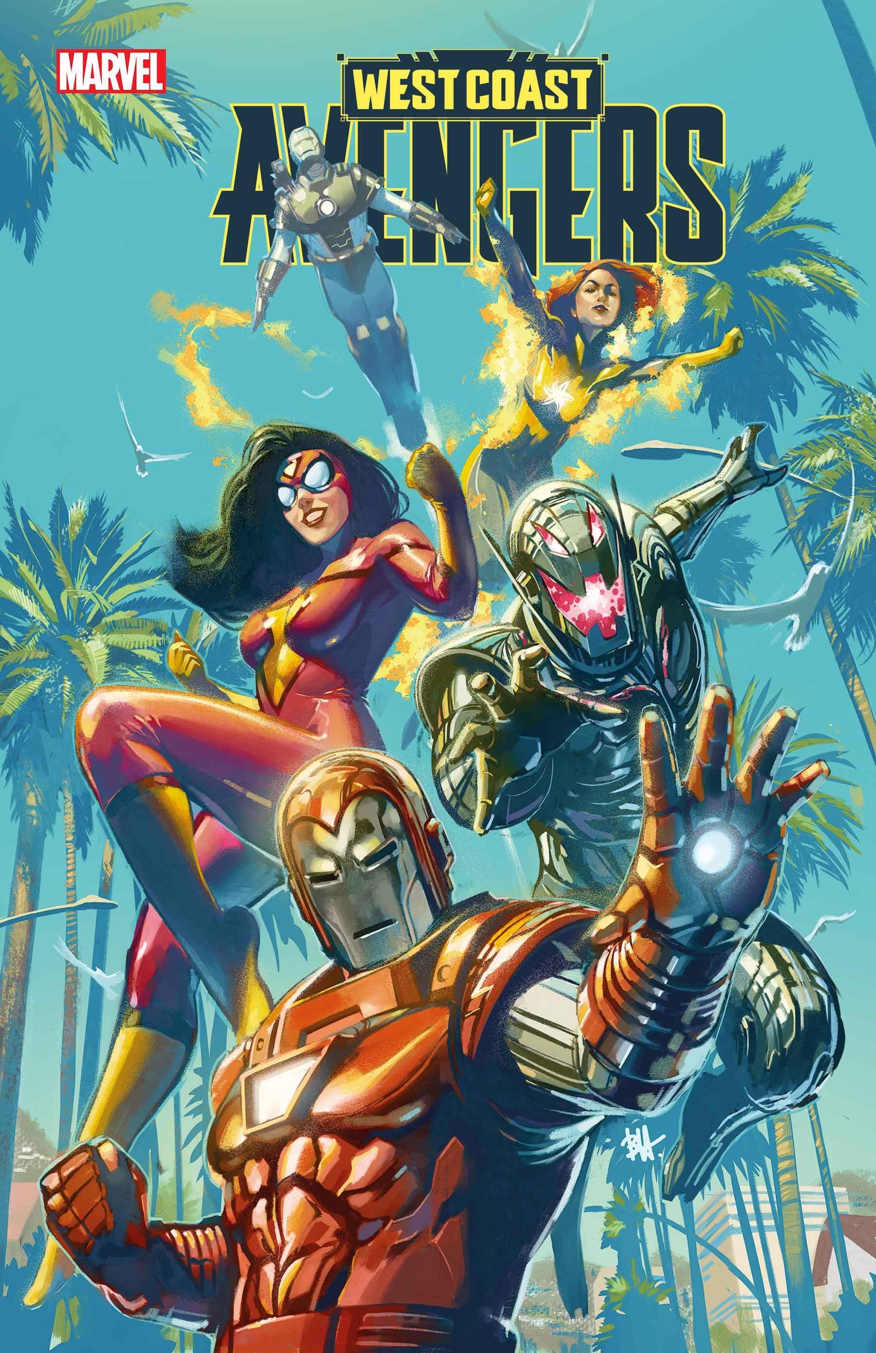 Marvel Previews New West Coast Avengers Team With Ultron