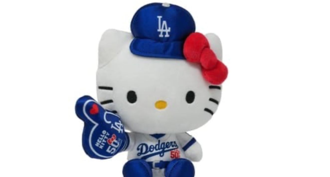 Объявлено о сотрудничестве Hello Kitty и LA Dodgers