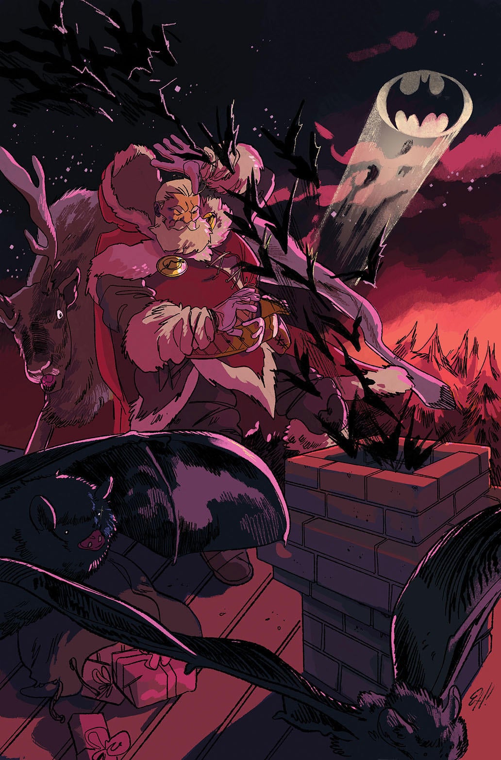 Batman and Santa Claus Crossover Sequel Announced by DC