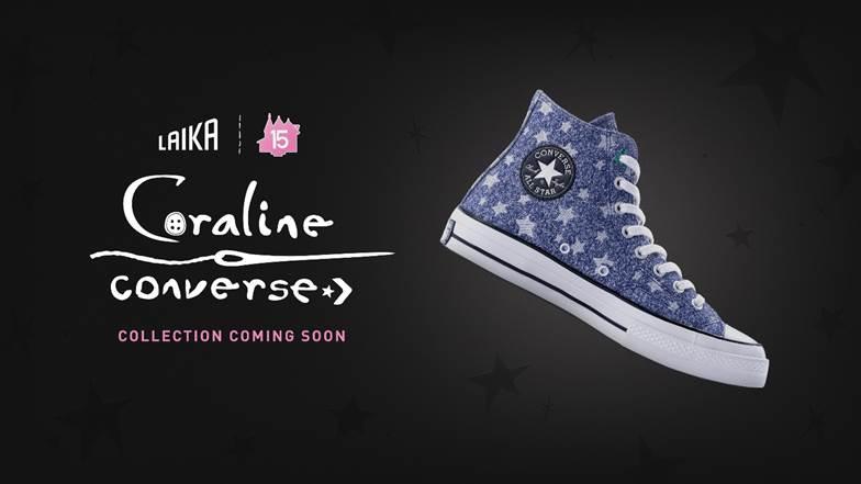 Laika объединила усилия с Converse для часов Чака Тейлорса и не только в тематике коралины