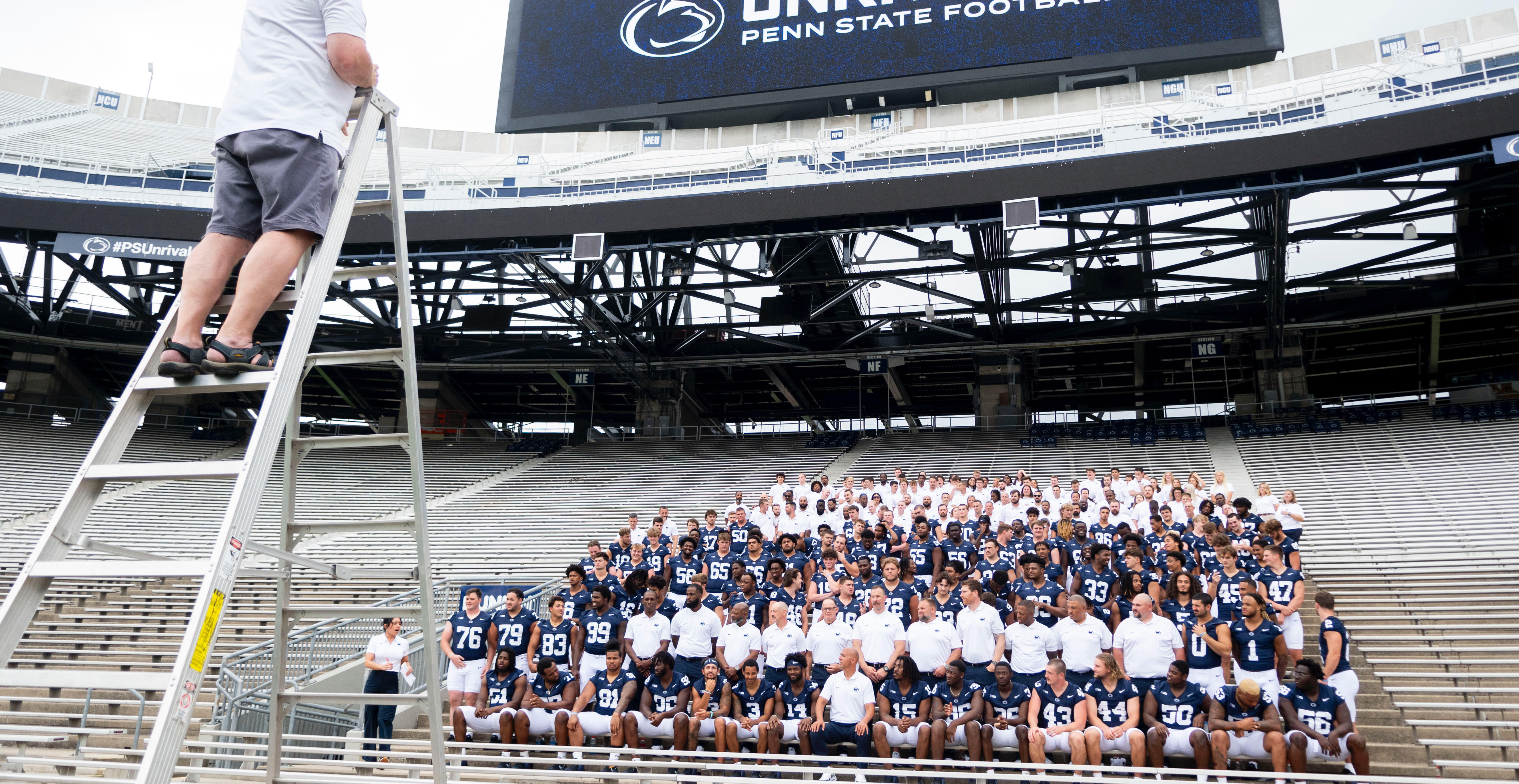 Penn State Football's 2024 Team Photo Shoot Stream of General Videos