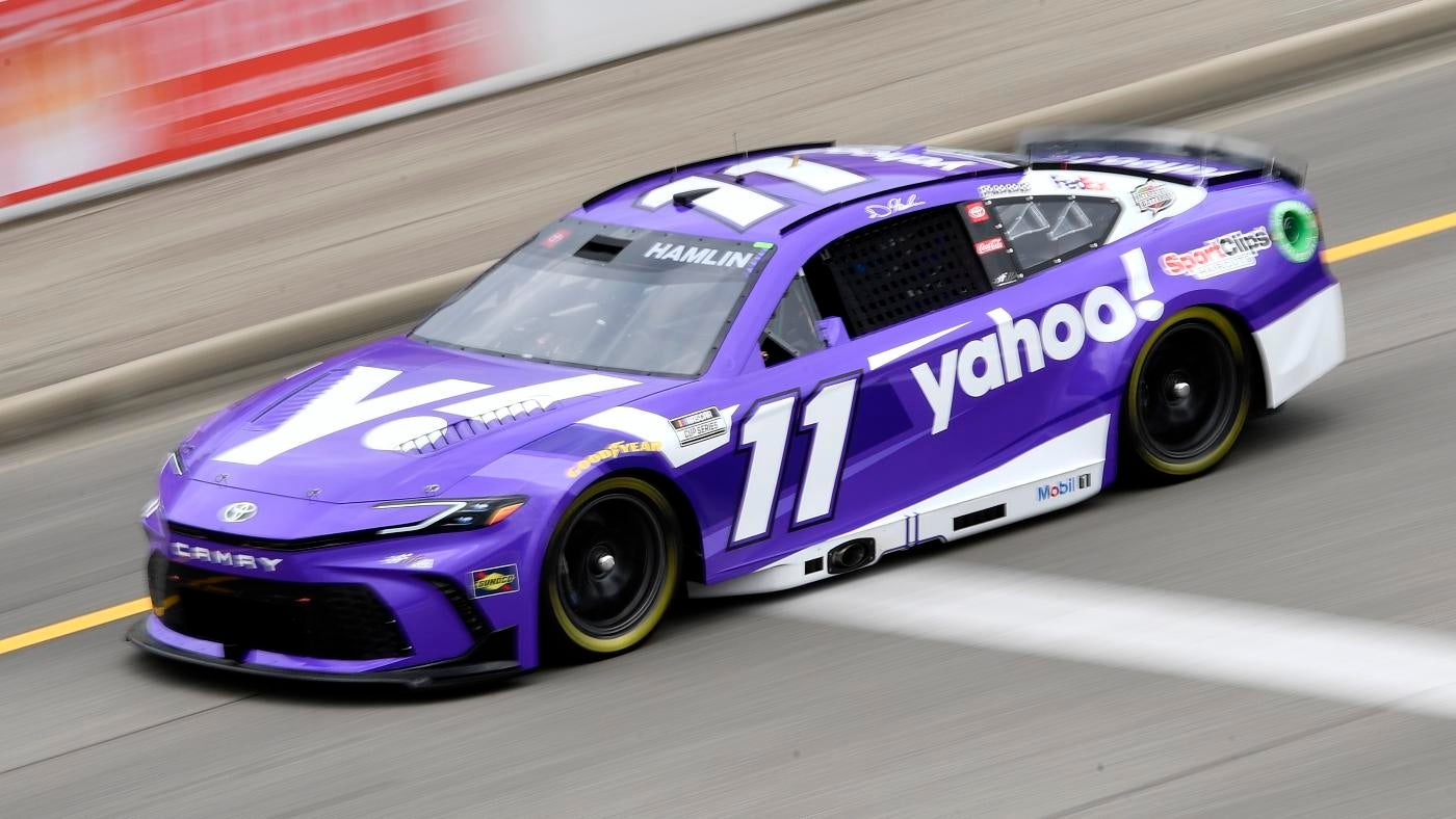 NASCAR at Michigan starting lineup, qualifying results: Denny Hamlin on pole after rain washes out qualifying