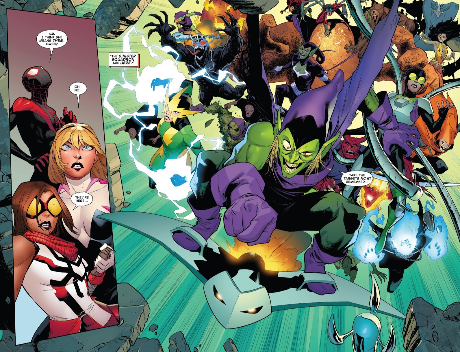 Marvel Spider-Verse Comic Introduces the Multiversal Sinister Six