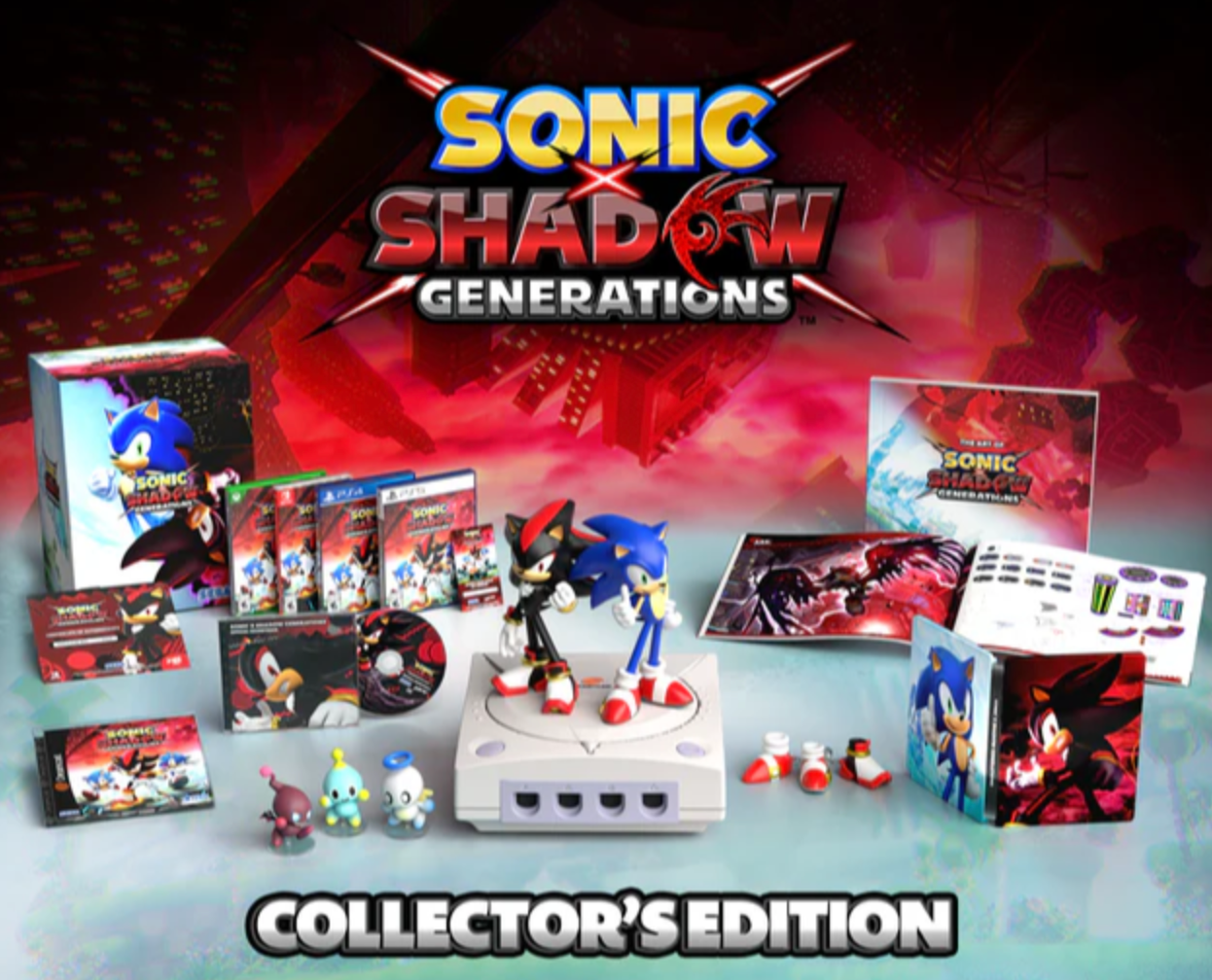 Sonic x Shadow Generations Reveals Massive Collector's Edition Perfect for Sega Dreamcast Fans