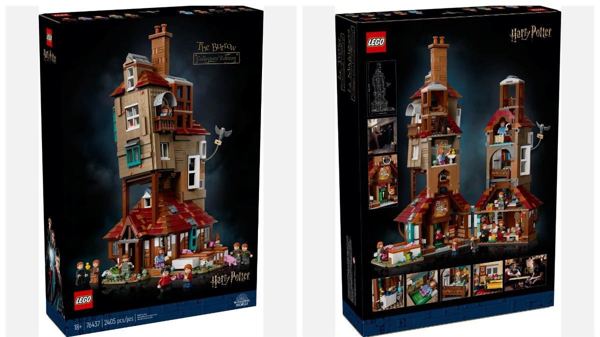 LEGO Harry Potter The Burrow Collectors' Edition Drops On September 1st