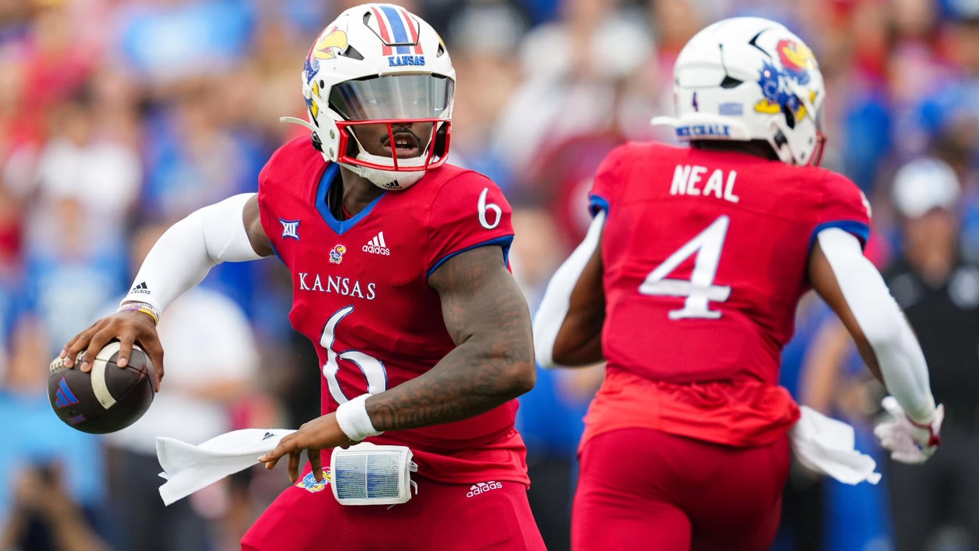 Kansas coach Lance Leipold says QB Jalon Daniels is healthy, will start Jayhawks' 2024 season opener