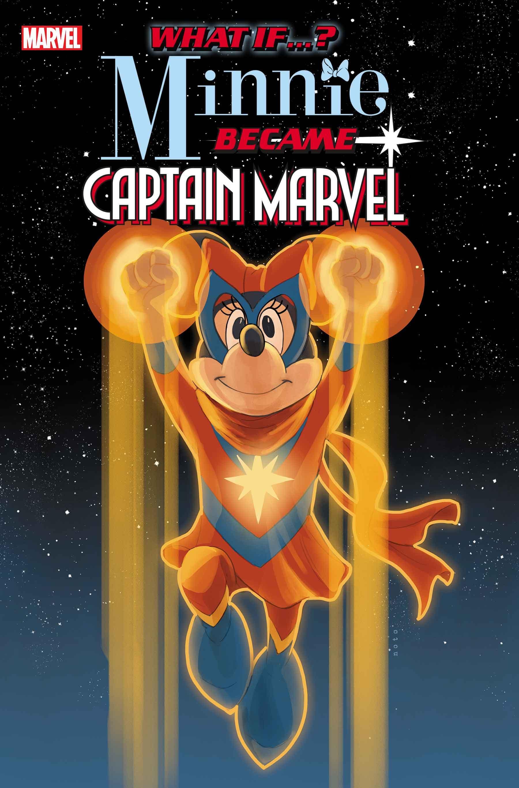 Disney/Marvel Mashup Comic Asks: What if Minnie Mouse Became Captain Marvel?