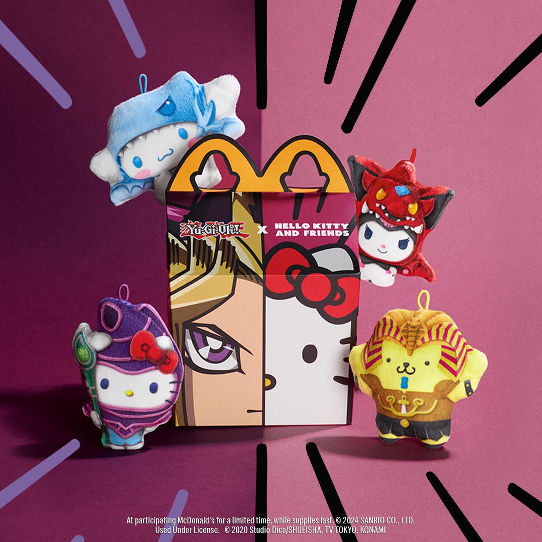 Yu-Gi-Oh x Hello Kitty Happy Meals Make U.S. Debut: What Toys Are Offered?