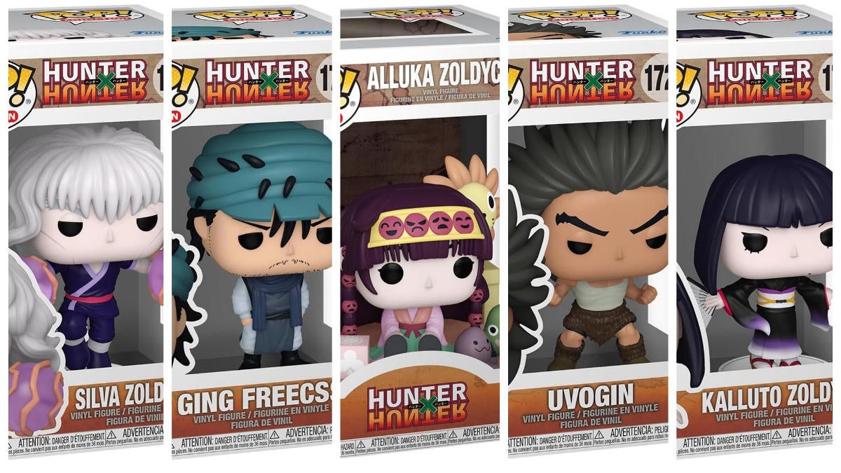 Hunter x Hunter Funko Pops вернулись из перерыва