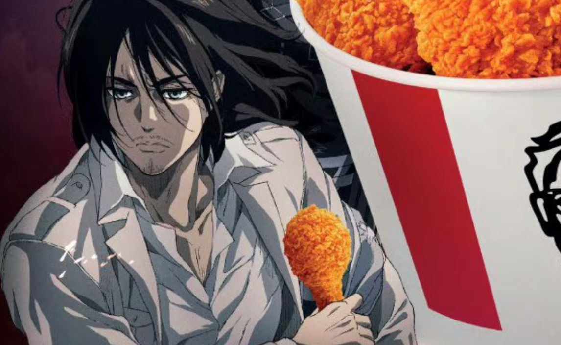 Attack on Titan Teams Up with KFC on New Collab