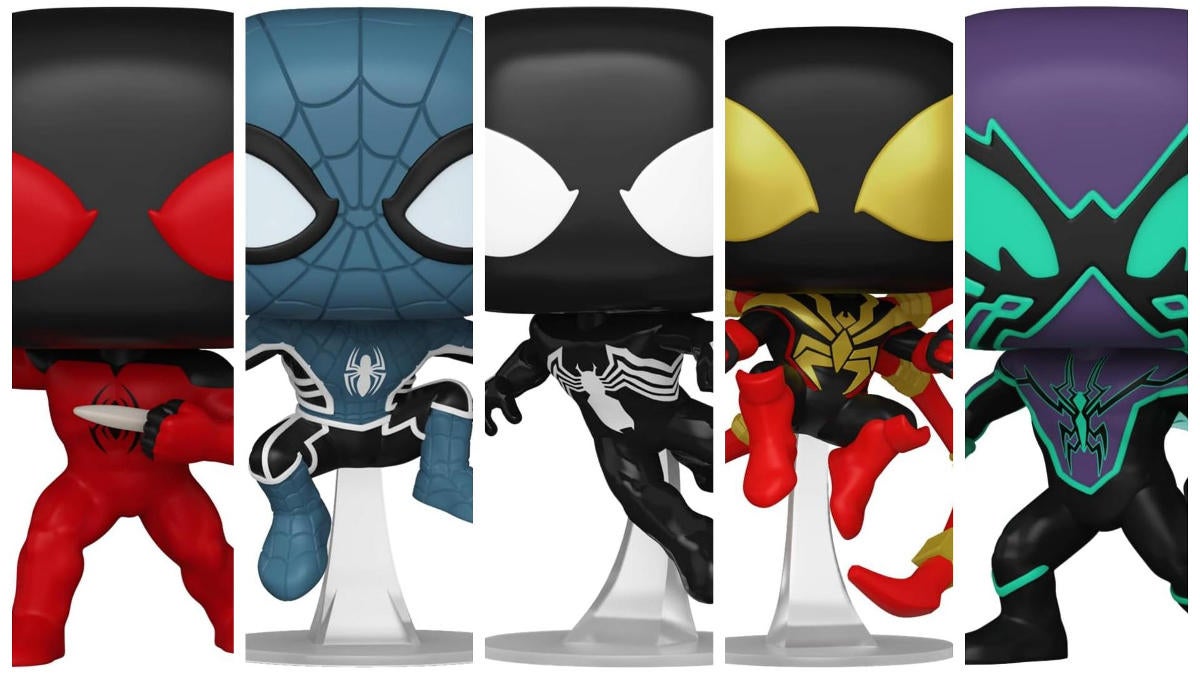 New Spider-Man Funko Pops: Symbiote, Asgardian Armor, Chasm, and More