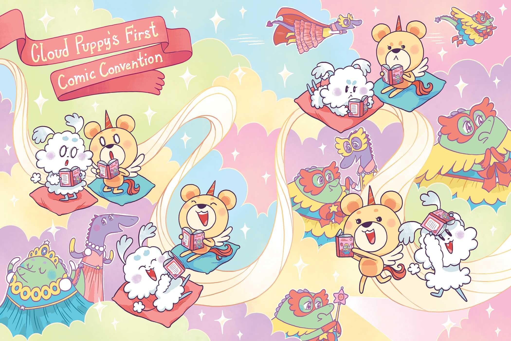 Kelly Leigh Miller's Cloud Puppy Embraces Comics, Cosplay, and More with Adorable Style