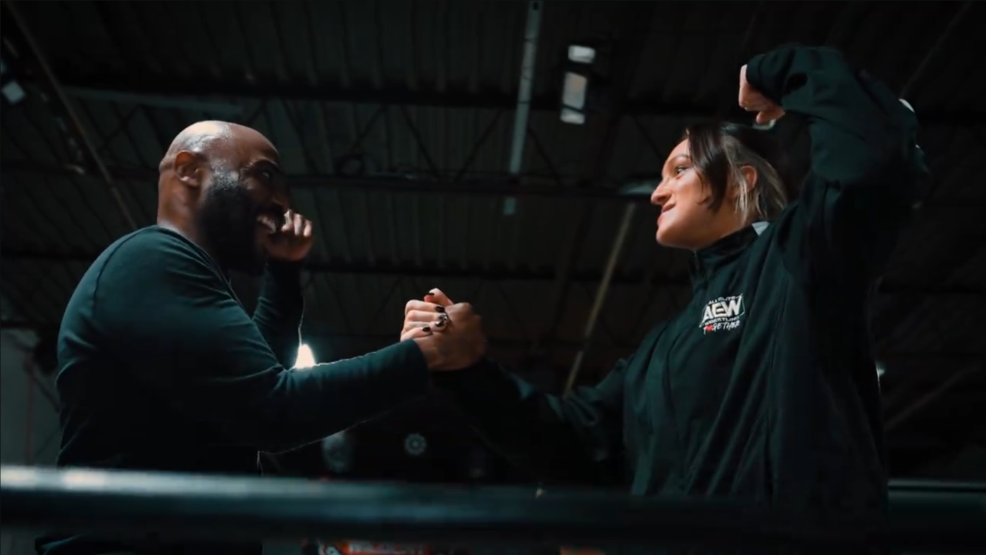 AEW All In 2024: Kris Statlander and Stokely Hathaway say 'we need to show out and perform' in mixed tag match