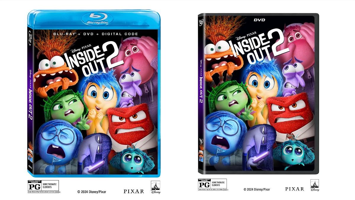 Inside Out 2 4K Steelbook и дата выхода Blu-ray, особенности