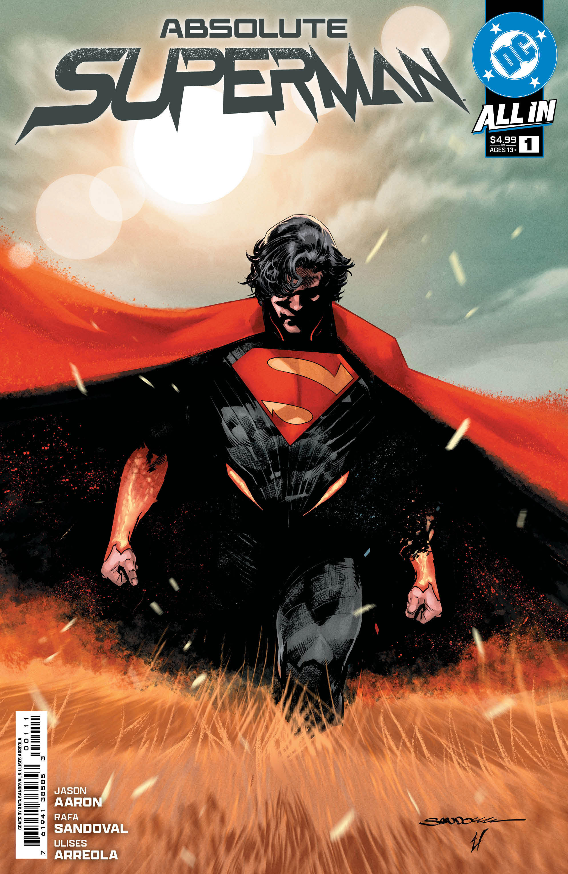 DC Reveals Absolute Superman, Batman, Wonder Woman Variant Covers