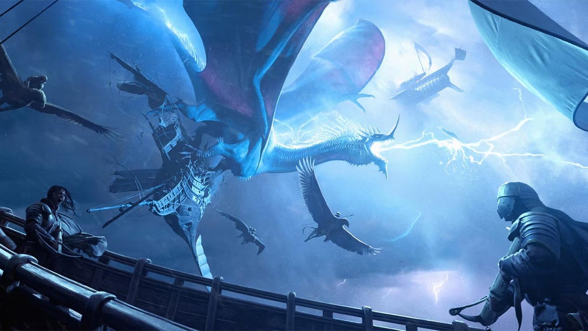 Dungeons & Dragons' Art Director Explains Controversial Blue Dragon Redesign