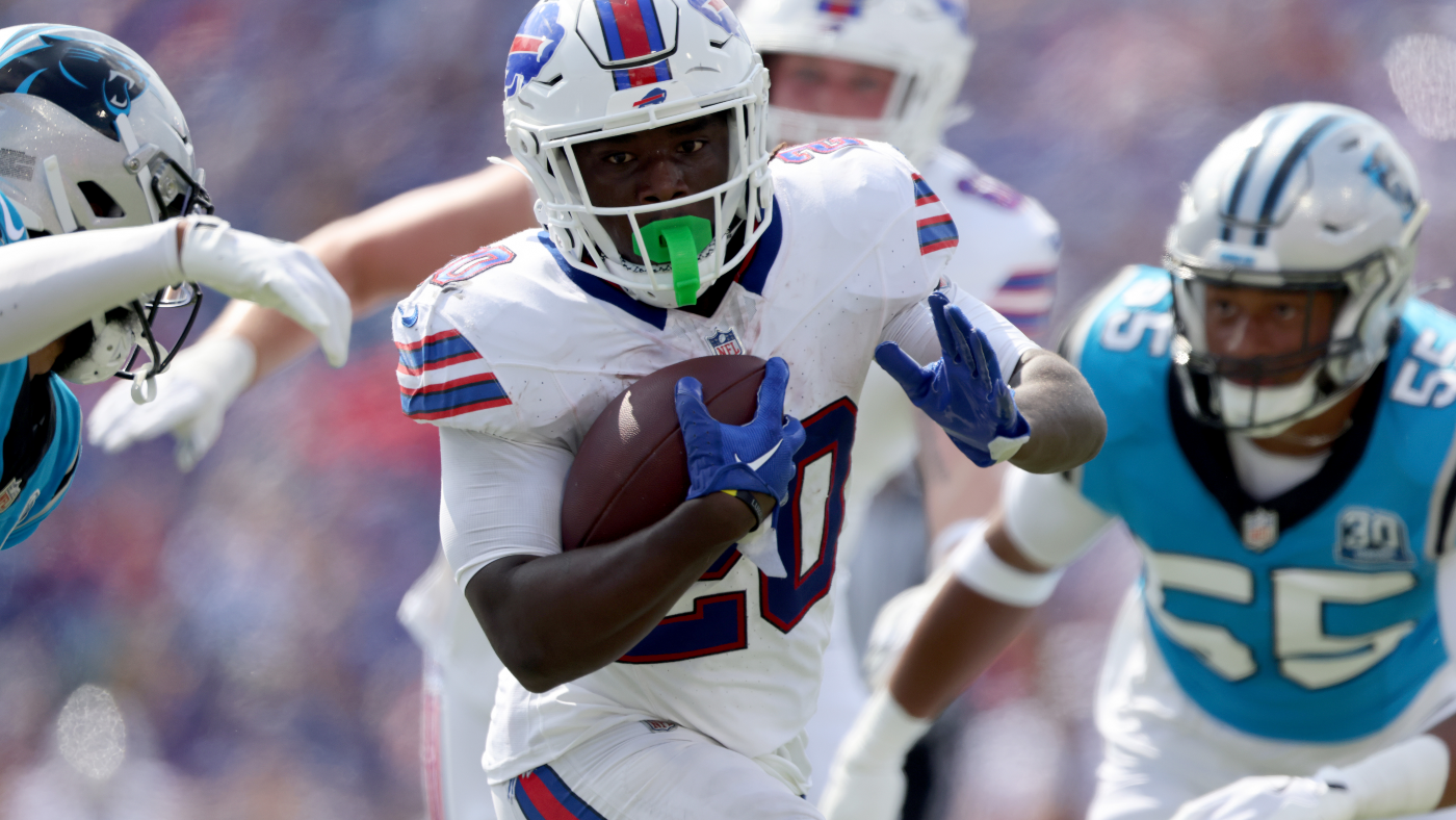 Frank Gore Jr. back with Bills: Undrafted RB joins practice squad after strong preseason finale, per report