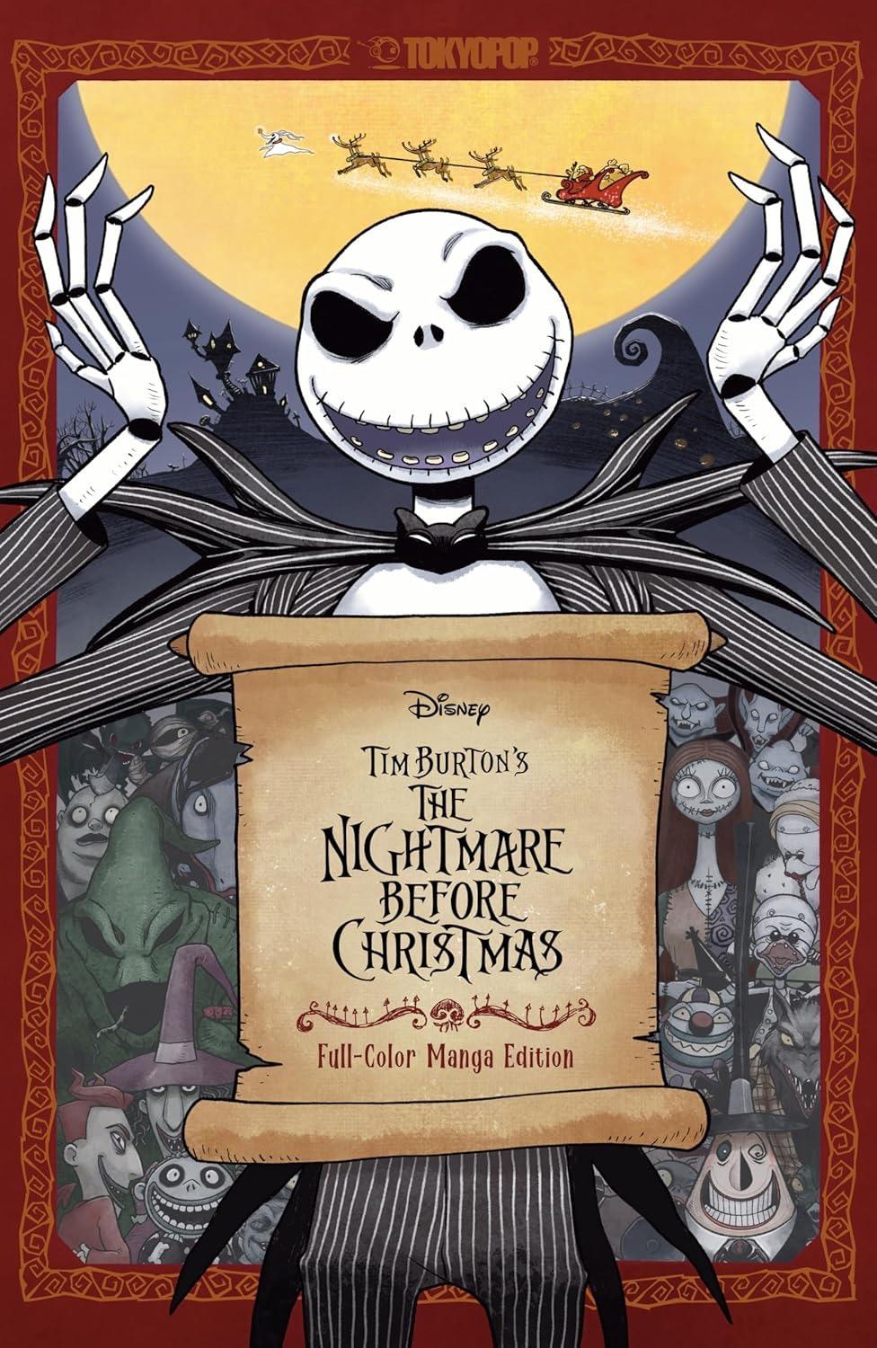 The Nightmare Before Christmas Manga to Get New Full-Color Editions