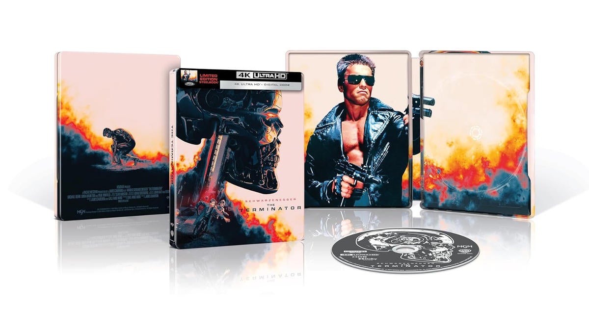 The Terminator 40th Anniversary 4K Blu-ray Cover, Release Date Revealed