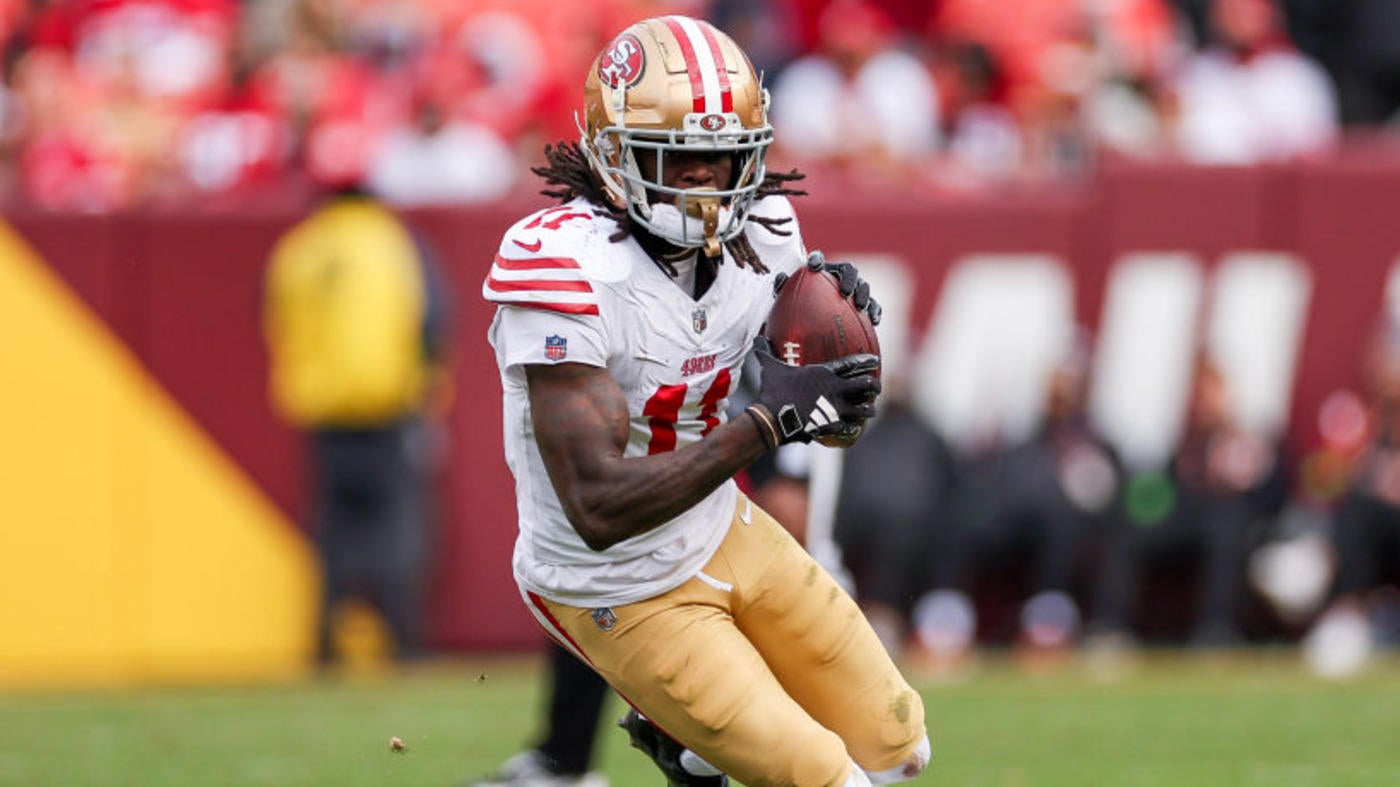 Wide receiver drama continues for 49ers, Bengals; college football Week 1 is here