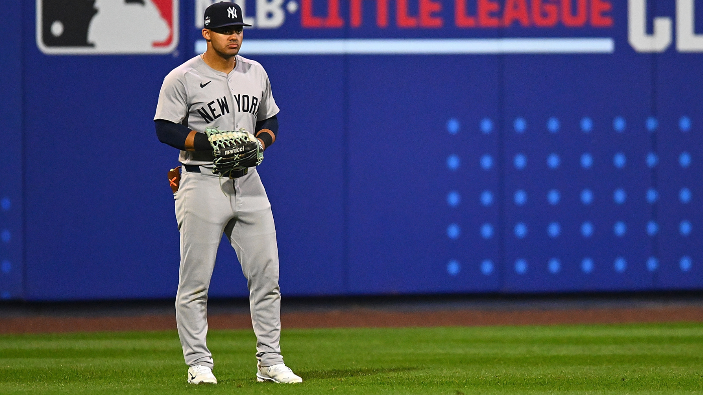 Will Yankees' Jasson Domínguez be a September call-up? Manager Aaron Boone says team hasn't decided