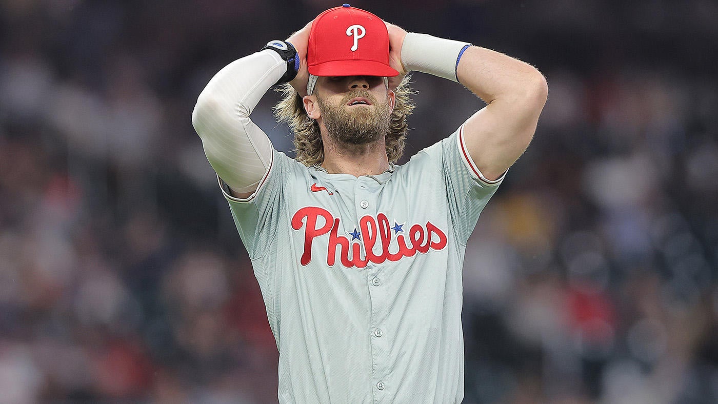 Phillies' Bryce Harper admits to playing through wrist, elbow injuries amid two-month power outage